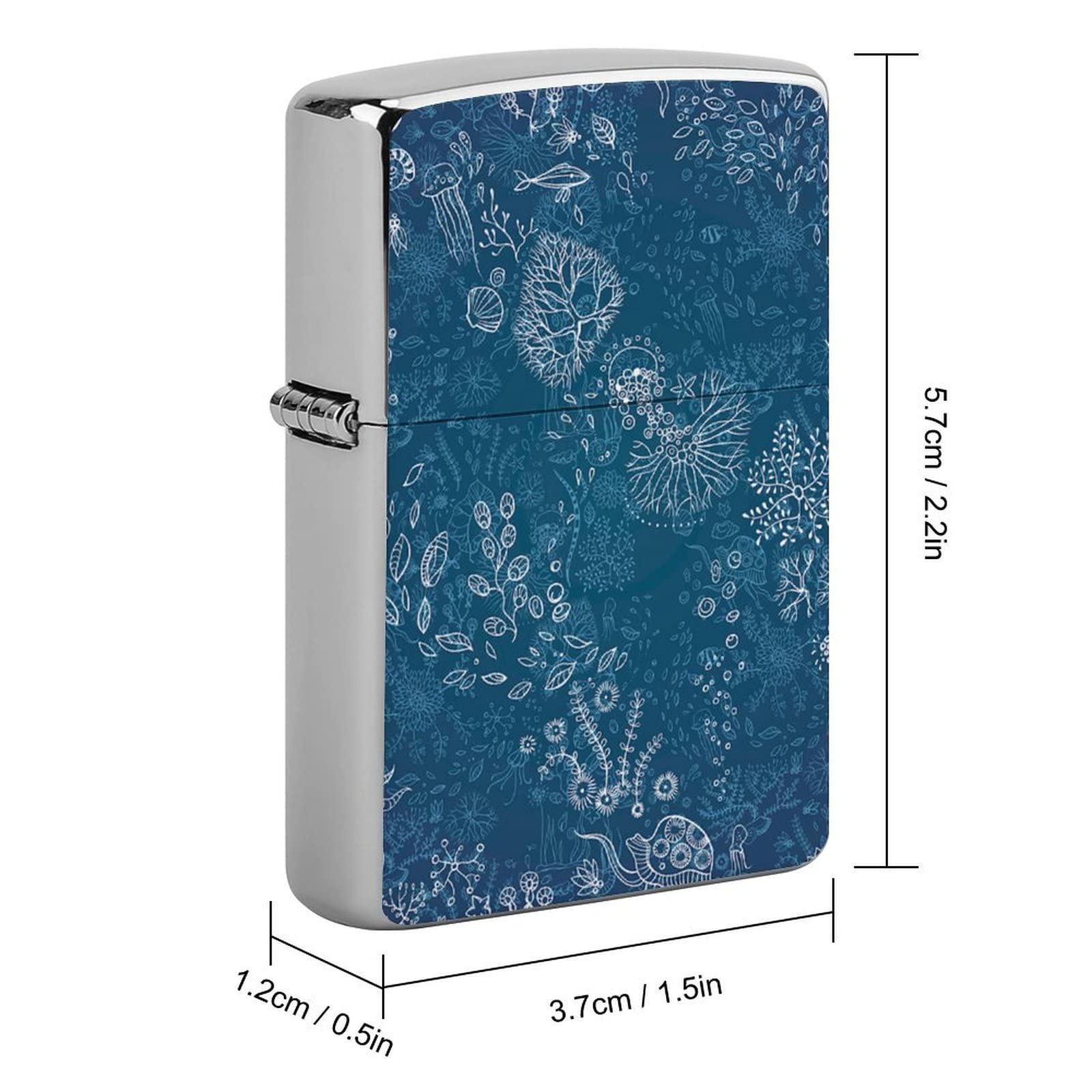 Amazon.co.jp: Zippo兼用ケース ジッポー兼用ケース クラゲ柄